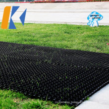 Rubber Anti Slip Black Porous Playground Grass and Snow Rubber Honeycomb Mat
